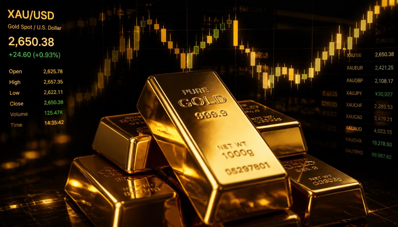 Thị trường vàng quốc tế XAU/USD